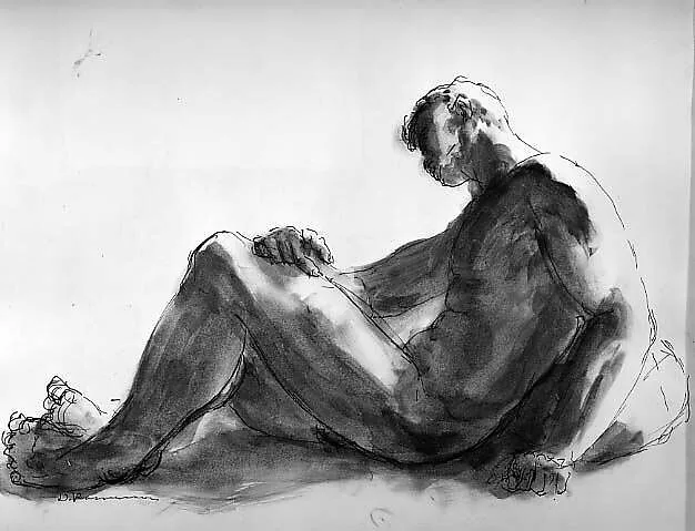 Seated Male Figure — Daniel Rasmusson