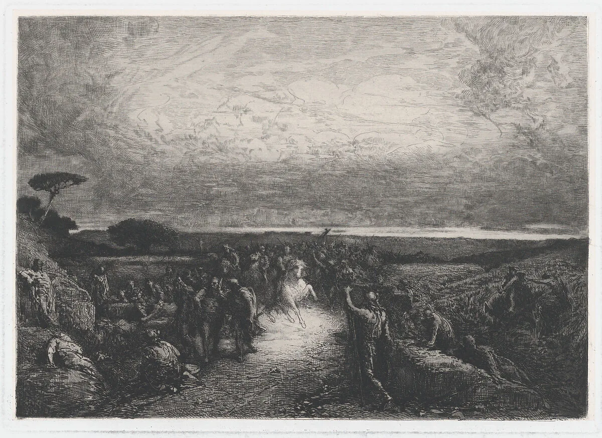 Campagne de Rome — François-Nicolas Chifflart