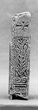 Fragment of a Doorpost with a Cross — Unknown