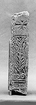 Fragment of a Doorpost with a Cross