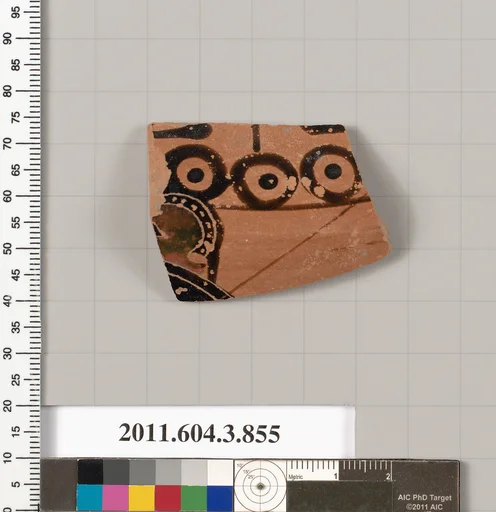 Terracotta fragment of a lekythos (oil flask)