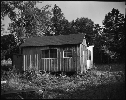 [Rear Façade of Jane Smith Evans's Barn, Old Lyme, Connecticut]