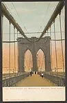 The Promenade on Brooklyn Bridge, New York