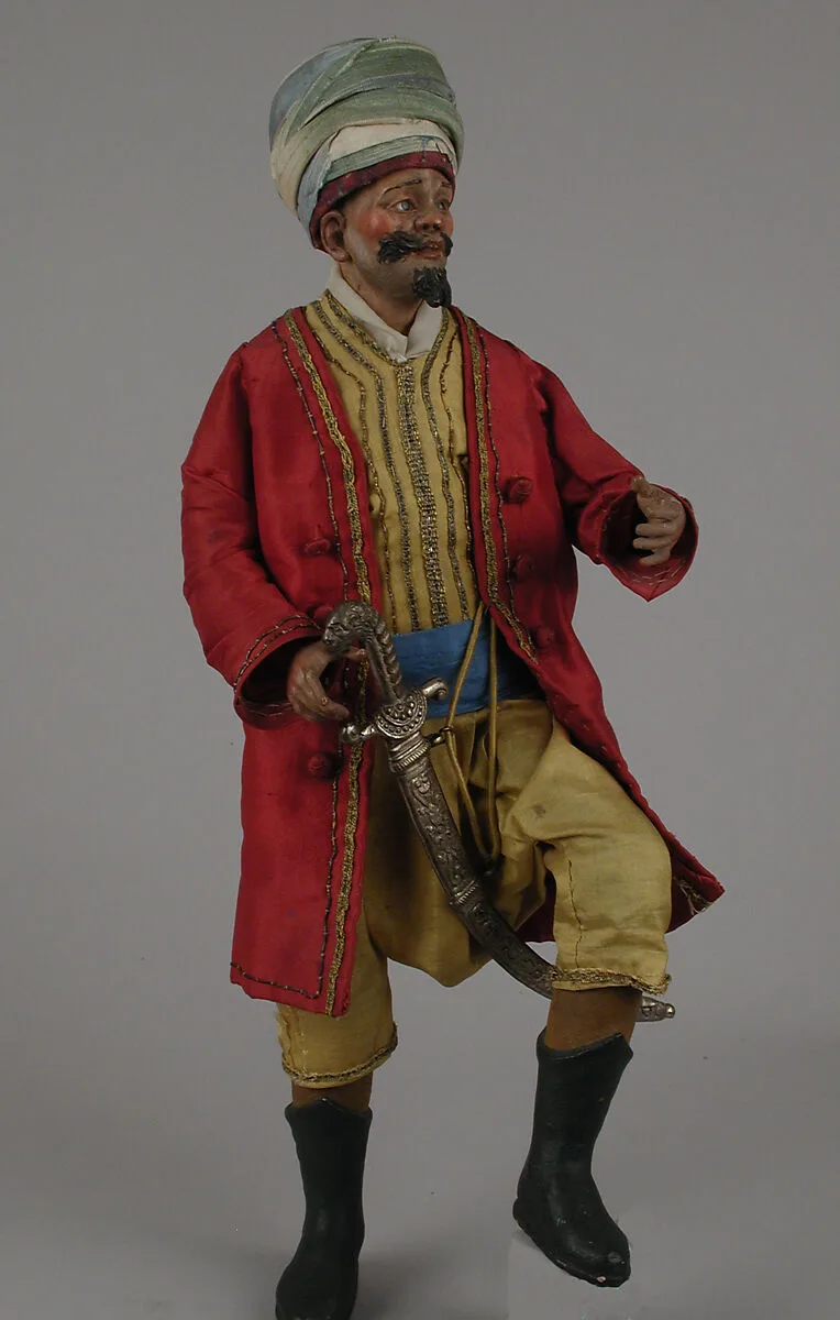 Man with turban hat — Unknown