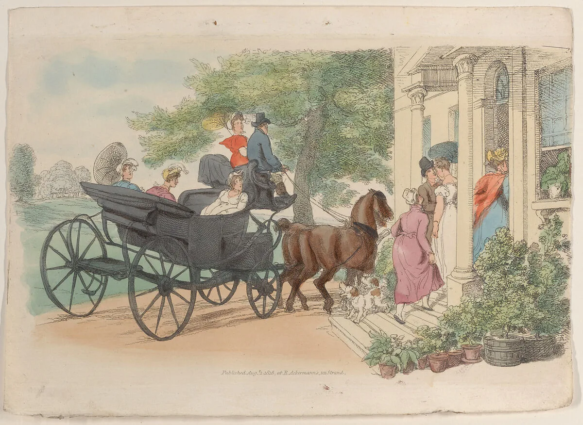 Plate 28, from "World in Miniature" — Rudolph Ackermann, London|Thomas Rowlandson