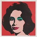 Liz — Andy Warhol|Total Color, New York|Leo Castelli Gallery