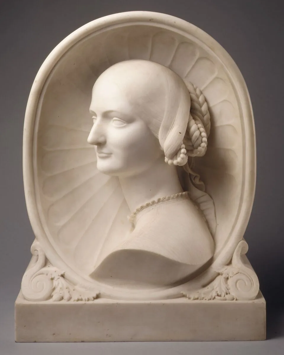 Portrait of a young woman — Henri-Baron de Triqueti