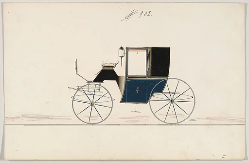 Design for Brougham, no. 902