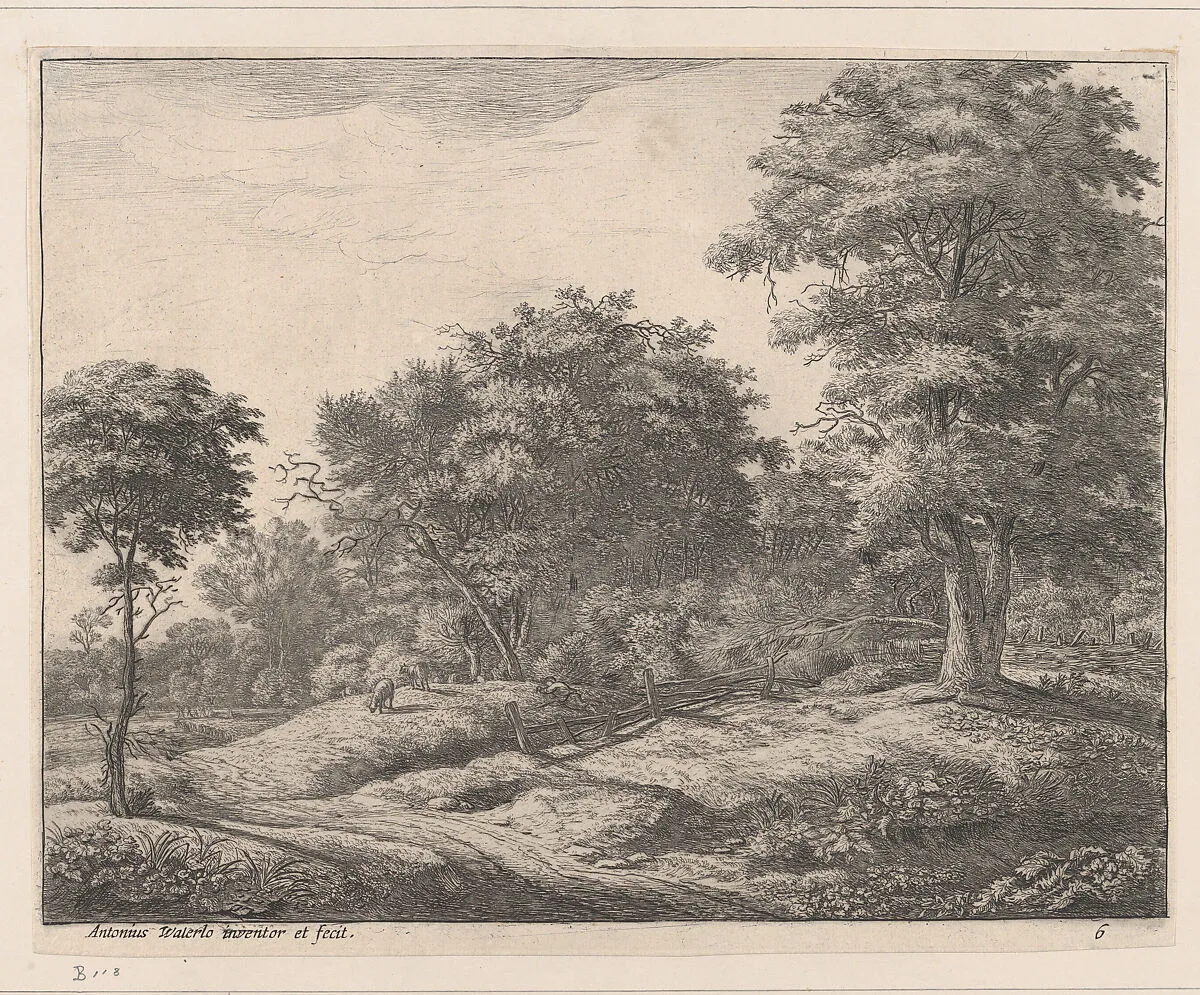 Shepherd Asleep on a Hummock — Anthonie Waterloo