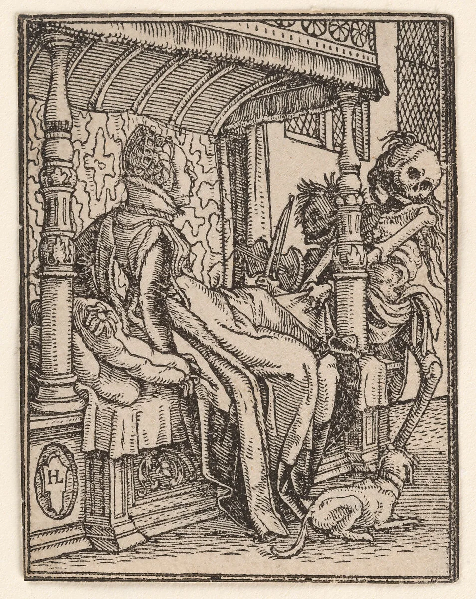 The Duchess, from The Dance of Death — Hans Holbein the Younger|Hans Lützelburger