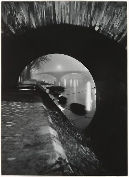 Looking through Pont Marie to Pont Louis Philippe, Paris — Brassaï
