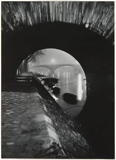 Looking through Pont Marie to Pont Louis Philippe, Paris