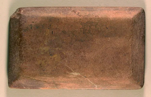 Stone plate, palette, or whetstone