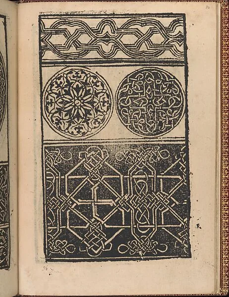 Modelbuch new, aller Art, Nehens und Stickens (page 34r) — Hermann Gülfferich|Riviere & Son(s)