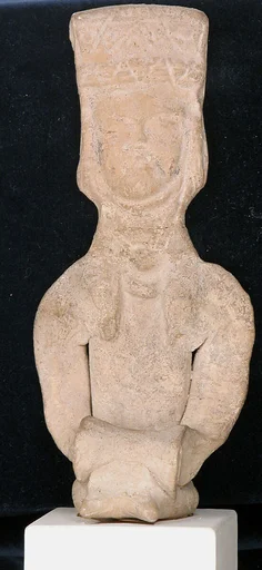 Figurine of a Seated Drum Player