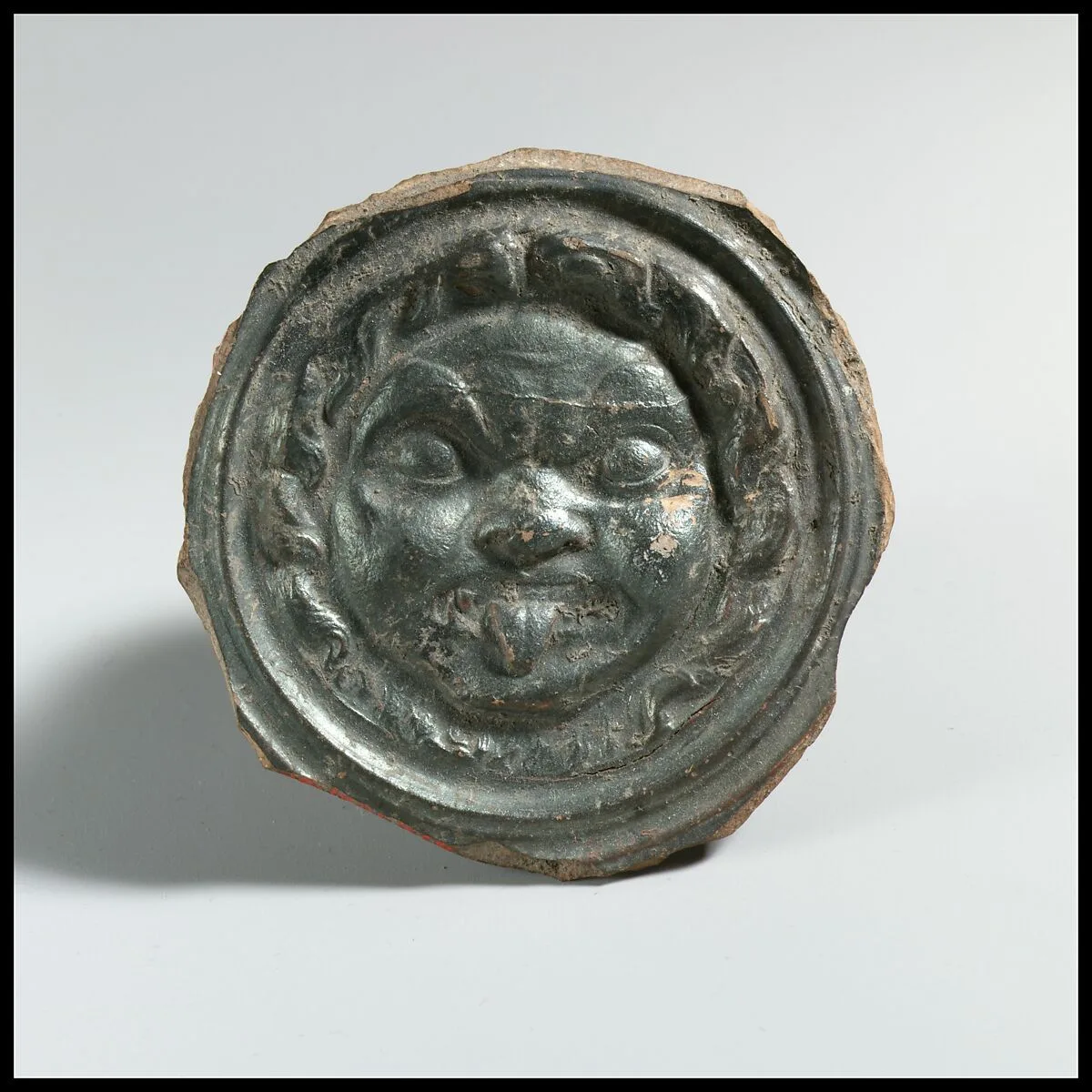 Terracotta tondo from a phiale (libation bowl) — Unknown