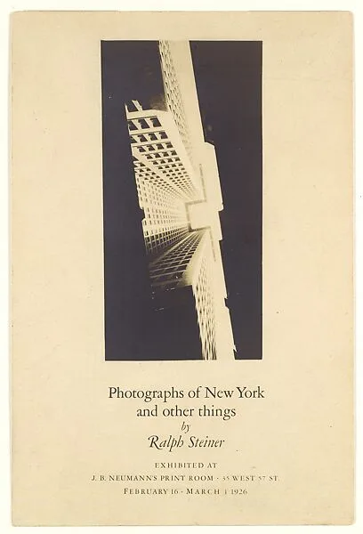 New York — Ralph Steiner