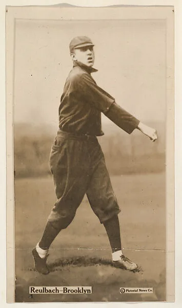 Reulbach, Brooklyn, from the Famous Baseball Players, Champion Athletes, and Photo Play Stars, issued by Fatima Turkish Blend Cigarettes — Liggett & Myers Tobacco Company