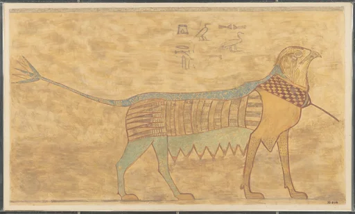 Detail of a Griffin, Tomb of Khety