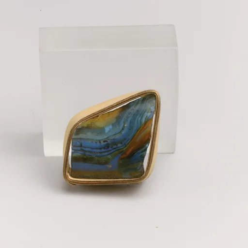 Mosaic glass fragment