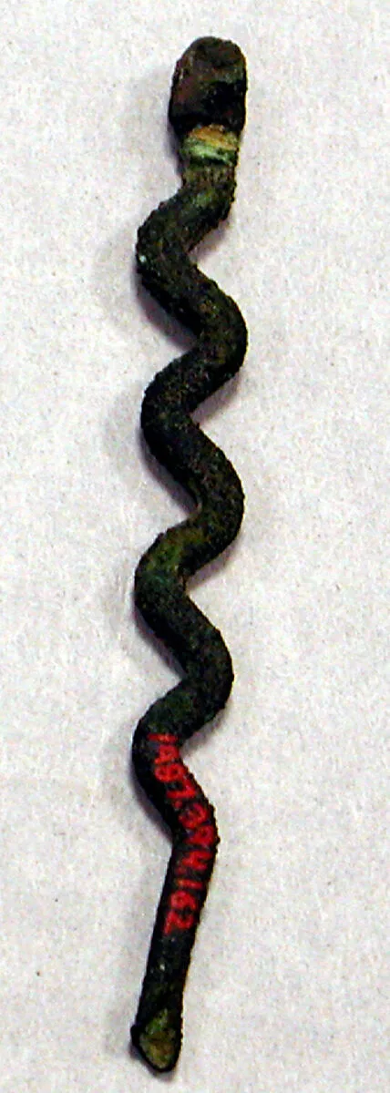 Copper Lime Spoon in Snake Form — Unknown