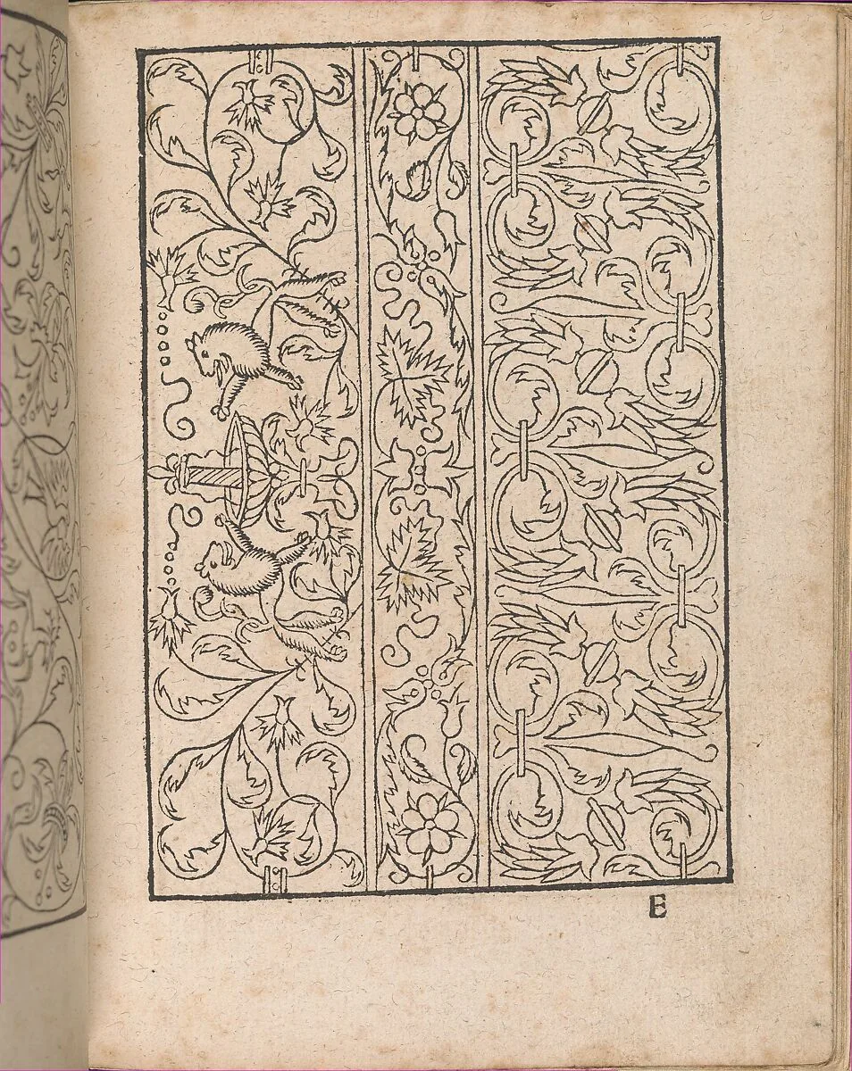 New Modelbüch allen Nägerin u. Sydenstickern (Page 17r) — Hans Hoffman|Jacob Frölich