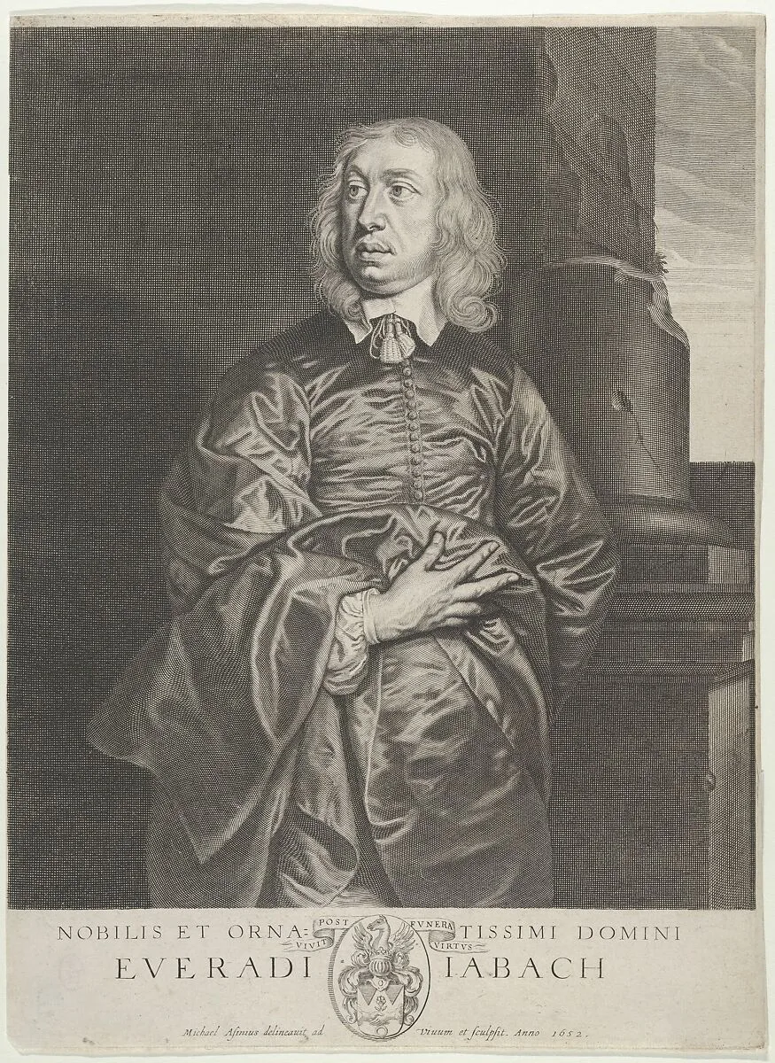 Everhard Jabach, Banquiere à Paris, Amateur des beaux Arts — Michel Lasne|Everhard Jabach
