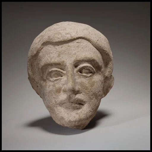 Terracotta head of a boy