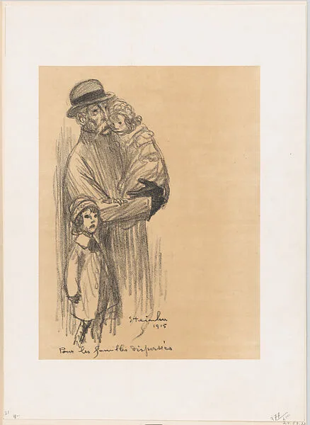 Pour les Familles Dispersées — Théophile-Alexandre Steinlen