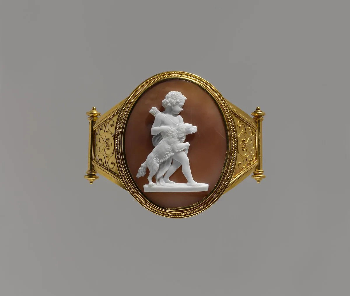 Cupid with a Dog — Luigi Saulini