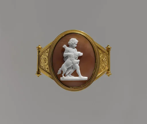 Cupid with a Dog