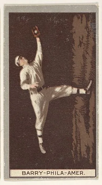 Barry, Philadelphia, American League, from the Brown Background series (T207) for the American Tobacco Company — American Tobacco Company