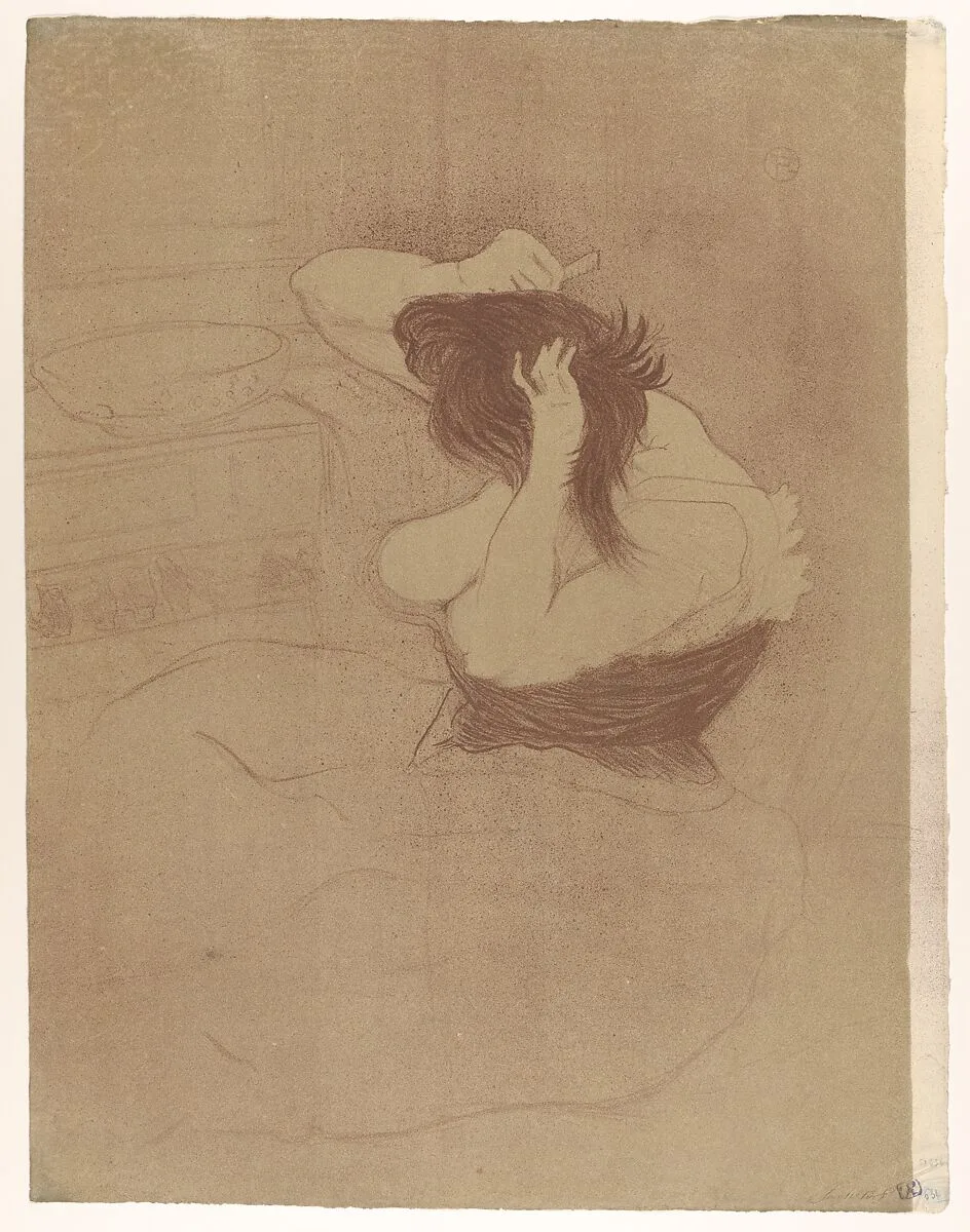Combing Their Hair — Henri de Toulouse-Lautrec