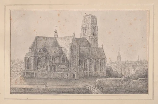 View of the Laurenskerk, Rotterdam