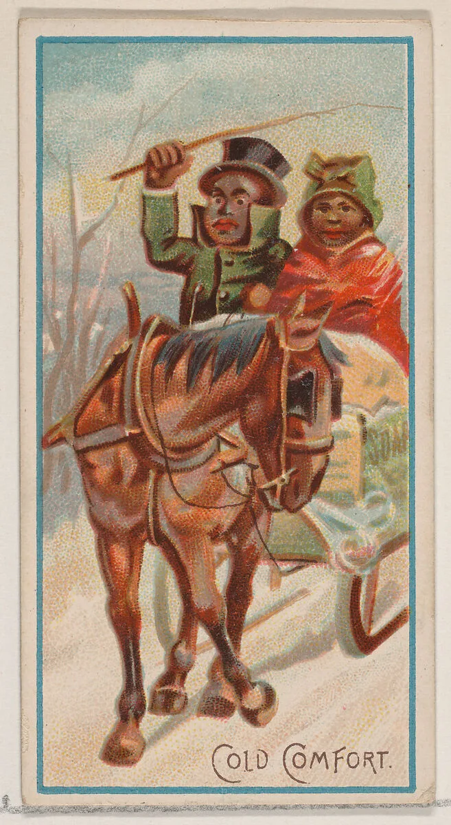 Cold Comfort, from the Jokes series (N87) for Duke brand cigarettes — W. Duke, Sons & Co.|George S. Harris & Sons