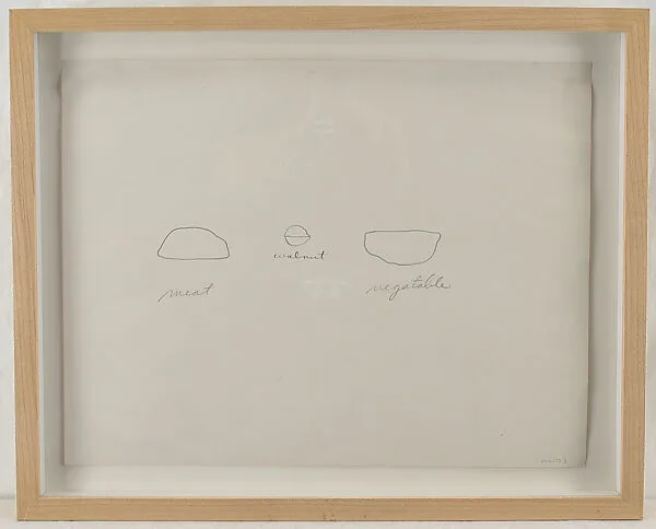 Meat, Walnut, Vegetable — William Wegman