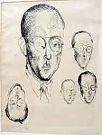 Heads of an Unknown Man — Pavel Tchelitchew