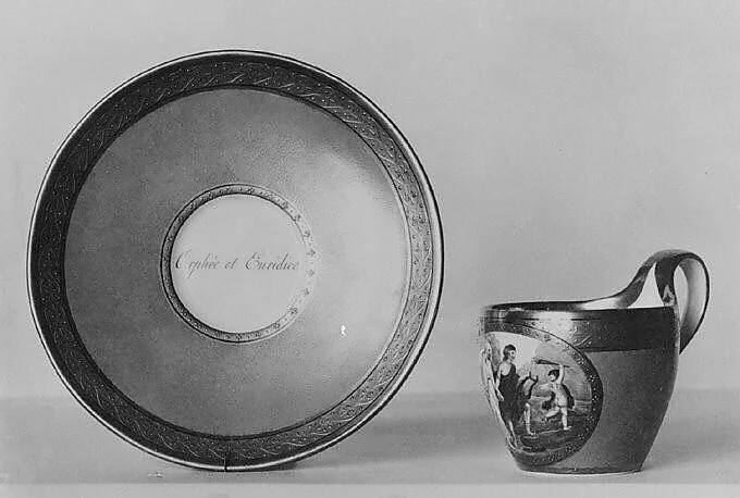 Cup and saucer — Angelica Kauffmann|Royal Porcelain Manufactory, Berlin