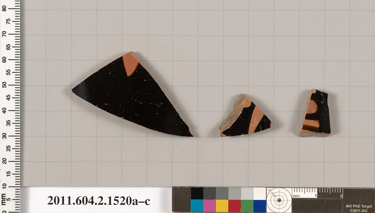 Terracotta fragments of skyphoi (deep drinking cups) — Unknown