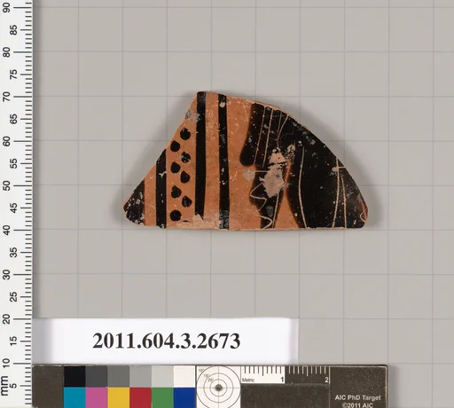 Terracotta fragment of an olpe (jug)