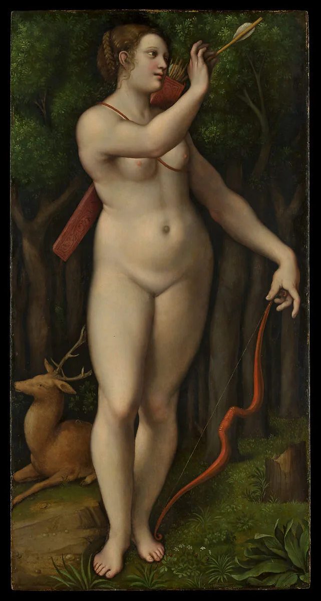 Diana the Huntress — Giampietrino (Giovanni Pietro Rizzoli)