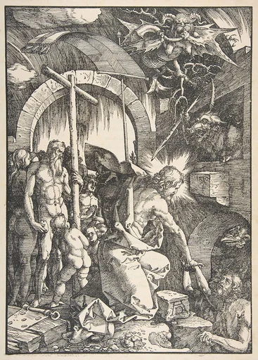 Christ in Limbo, from "The Large Passion"