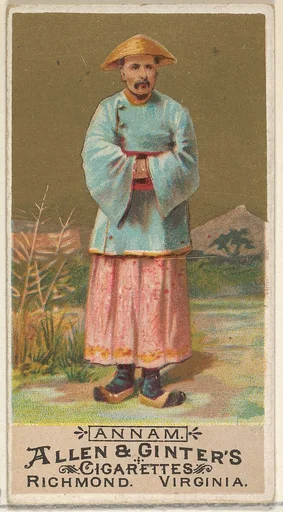 Annam, from the Natives in Costume series (N16) for Allen & Ginter Cigarettes Brands