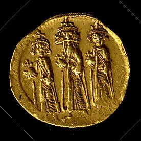 Solidus of Heraclius, Heraclius Constantine, and Heraclonas — Unknown