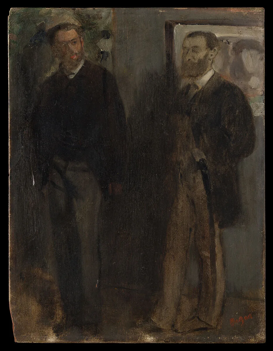 Two Men — Edgar Degas