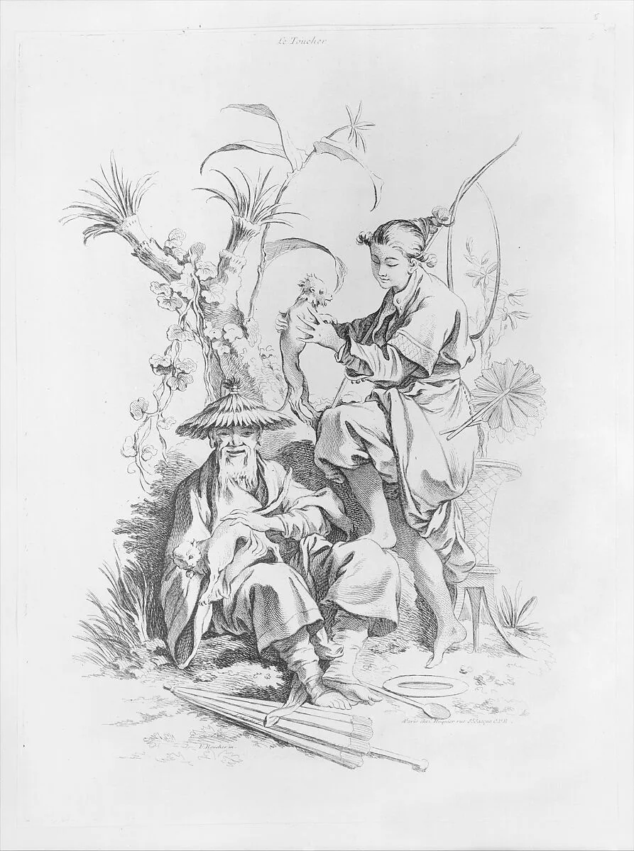 The Five Senses — François Boucher|Gabriel Huquier