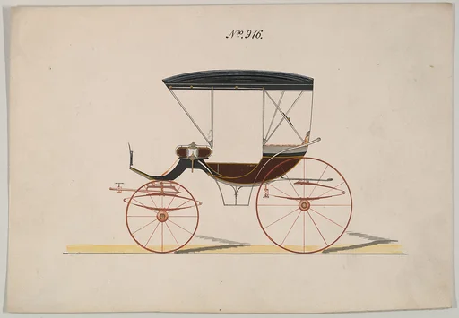 Design for Park Phaeton, no. 916