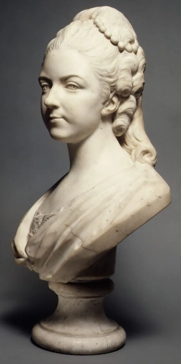 Félicité Sophie de Lannion, Duchesse de La Rochefoucauld, at the Age of 29 Years (1745–1830) — Jean-Baptiste Lemoyne the Younger