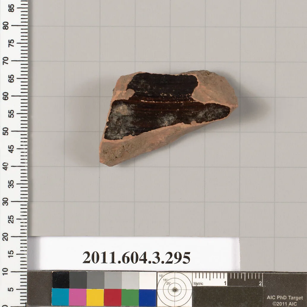 Terracotta fragment of a neck-amphora (jar) — Unknown