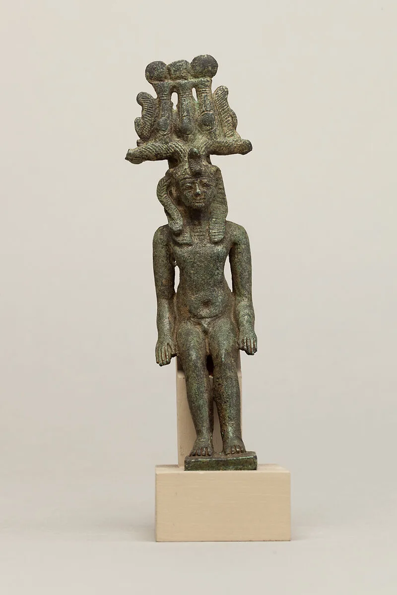 Child god in nemes and hemhem — Unknown